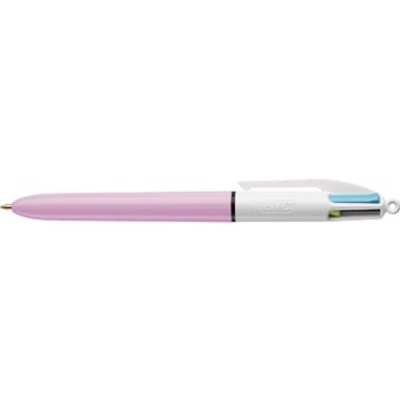 Bic 4-kleurenbalpen fashion roze