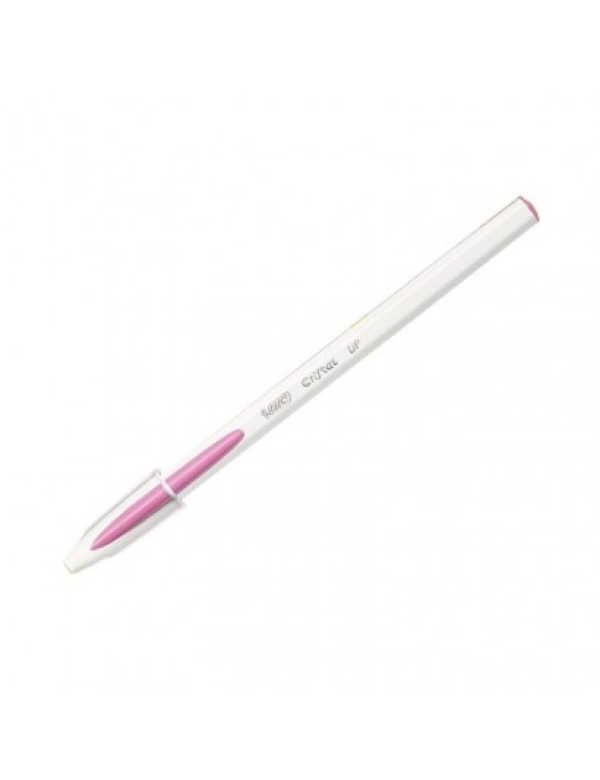 Balpen Bic Cristal up Fun roze