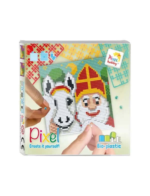 set 4 kleine basisplaten sinterklaas: sint en paard set 4 kleine basisplaten sinterklaas: sint en paard