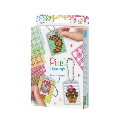 Sleutelhangerset zoetigheden