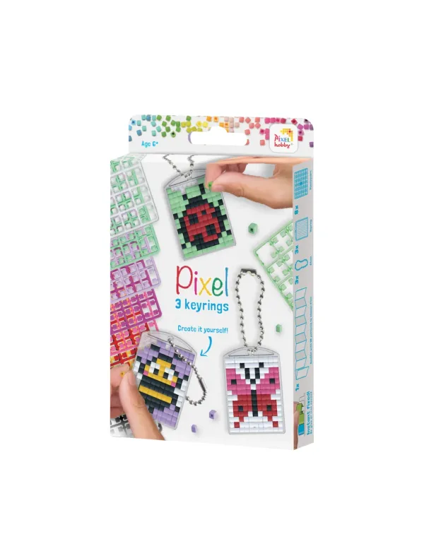 Sleutelhangerset insecten