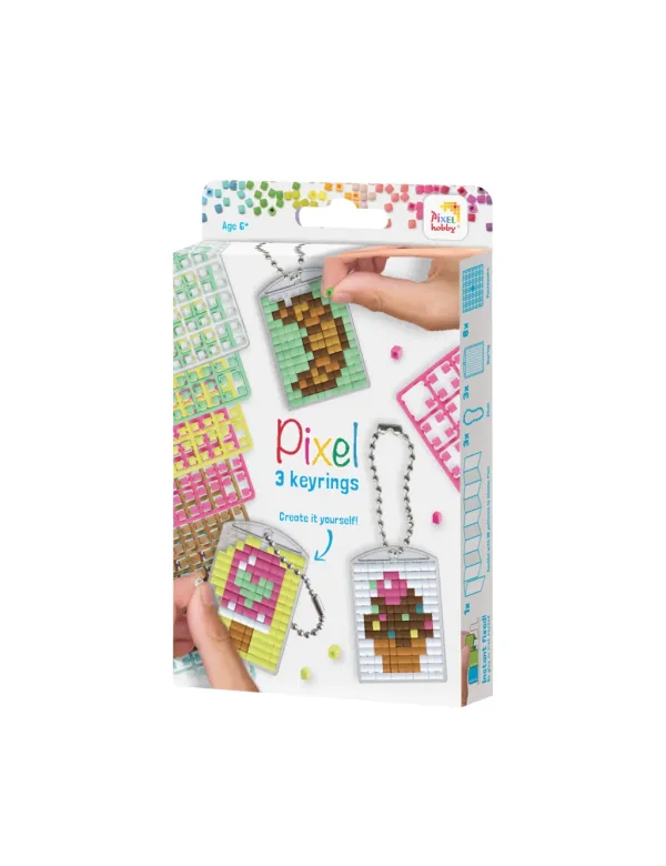 Sleutelhangerset zoetigheden