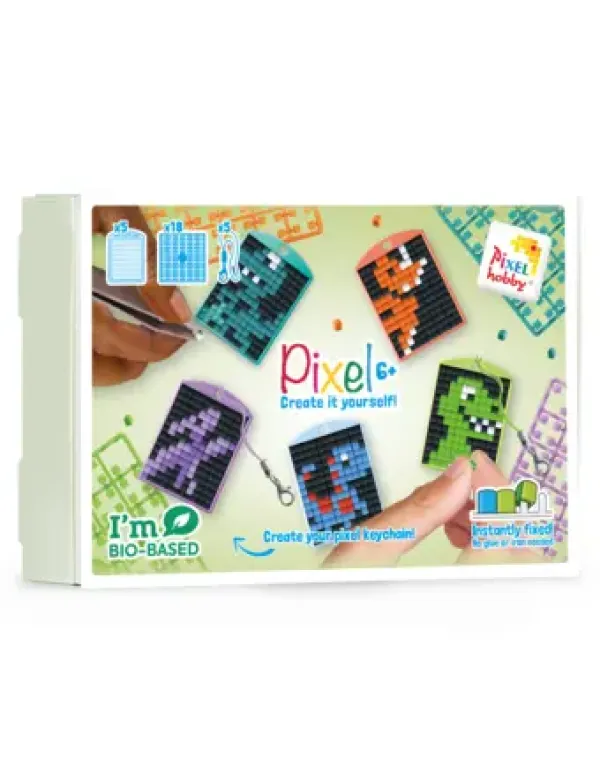 sleutelhanger thema box dino's