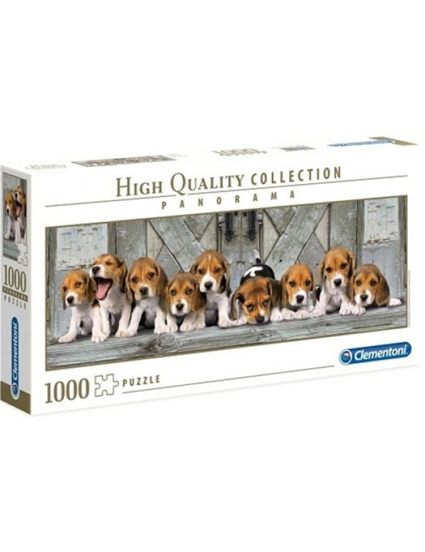 Panorama Beagles; 1000 stukjes