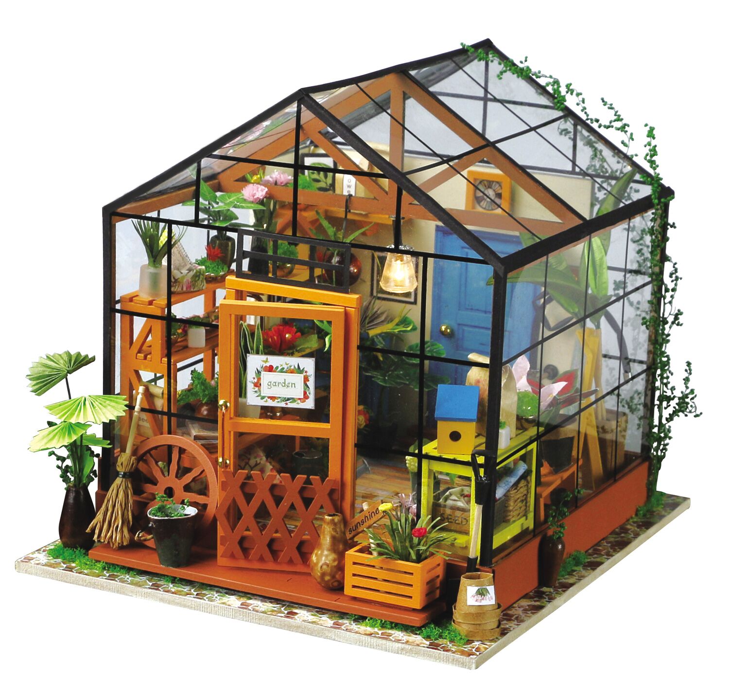 miniatuur tuinhuis